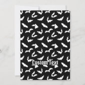 Bat Silhouettes Invitation Motif (Devant)