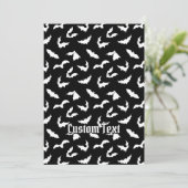 Bat Silhouettes Invitation Motif (Debout devant)