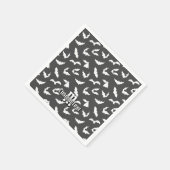Bat Silhouettes Pattern Napkins Servet (Hoek)