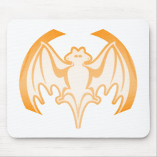 Bat Sinaasappel Inv Het MUSEUM Zazzle Gifts Muismat