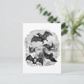 Bat Sketch Briefkaart (Staand voorkant)