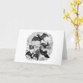 Bat Sketch Kaart (Gele Bloem)