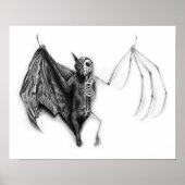 Bat Specimen Poster (Voorkant)