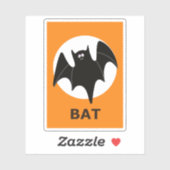BAT Sticker pour le B initial (Feuille)