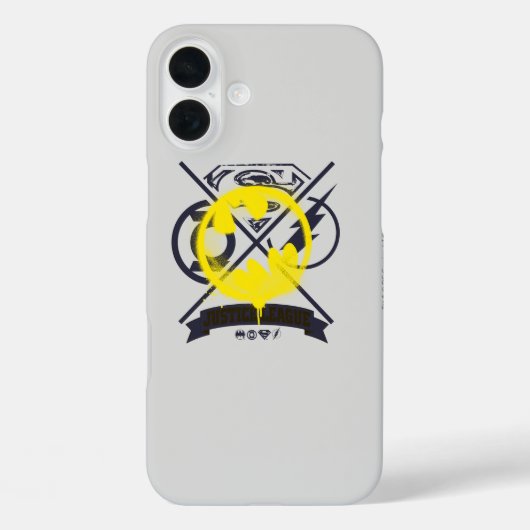 Bat Symbol over Justice League Case-Mate iPhone Case (Achterkant)