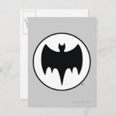  bat-symbool briefkaart (Voorkant / Achterkant)