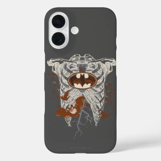 Bat Symbool Ribcage  Collage Case-Mate iPhone Case (Achterkant)