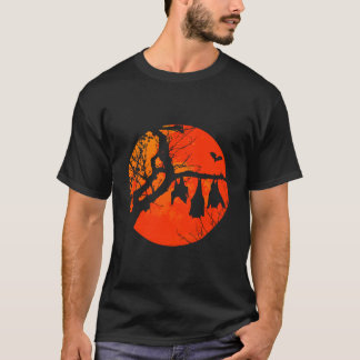 Bat Tree Moon T-shirt