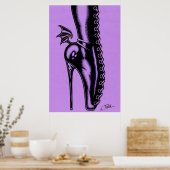 Bat Wing Boot Poster (Cuisine)