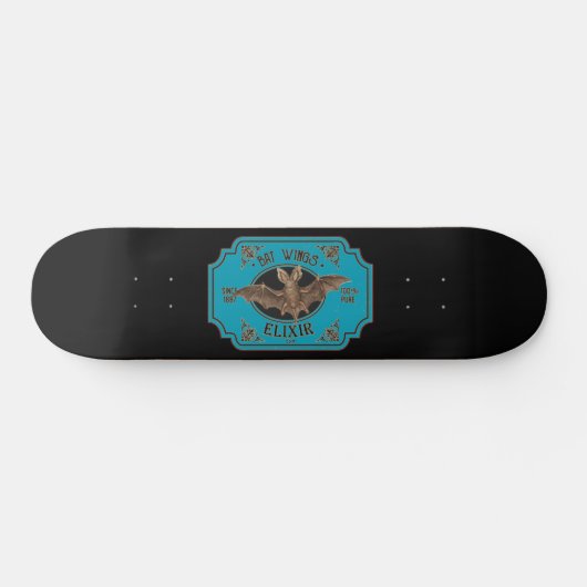 BAT WINGS ELIXIR grappige halloween Skateboard (Horizontaal)