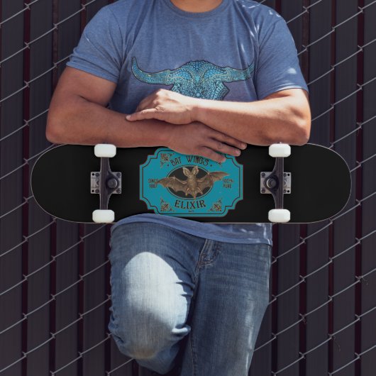 BAT WINGS ELIXIR grappige halloween Skateboard (Buiten 3)