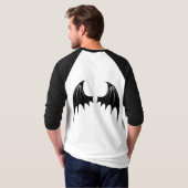 Bat wings t-shirt (Achterkant volledig)