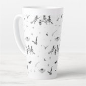 Bat Witches Latte Mok (Linkerhoek)