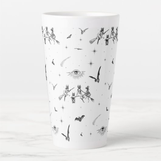 Bat Witches Latte Mok (Voorkant)