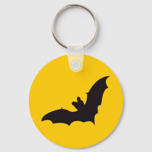 Bat  Wood Engraving Sleutelhanger