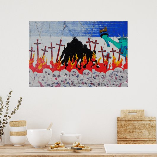 Bataan march poster (Keuken)