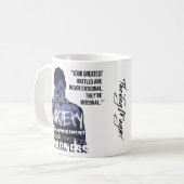 "Bataille" Café Mug (Devant gauche)