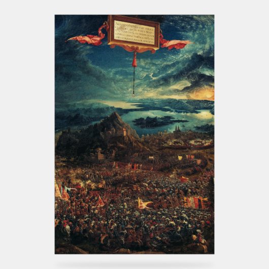 Bataille d'Alexandre à Issus (Recto)