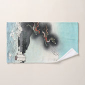 Bataille dans la mer de la fureur du dragon pour l (Serviette à main)
