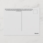 Bataille d'Antietam : Carte postale du pont de Bur (Dos)