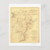 Bataille d'Antietam - Guerre civile Carte panorami (Devant)