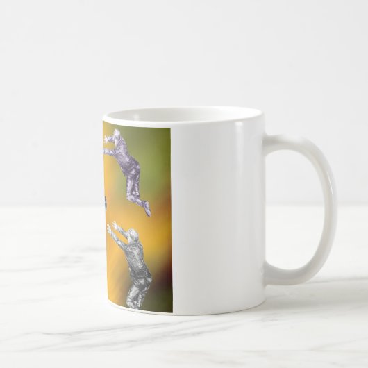Bataille de balle spatiale Mug (Droite)