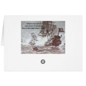 BATAILLE DE BATEAU PIRATE / CARTES DE TRÉSOR PIRAT (Dos Horizontal)