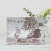 BATAILLE DE BATEAU PIRATE / CARTES DE TRÉSOR PIRAT (Debout devant)