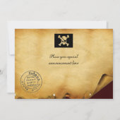 BATAILLE DE BATEAU PIRATE / CARTES DE TRÉSOR PIRAT (Dos)