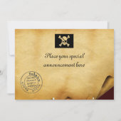 BATAILLE DE BATEAU PIRATE / CARTES DE TRÉSOR PIRAT (Dos)