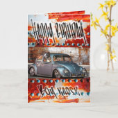 Bataille de carte d'anniversaire (Fleur jaune)