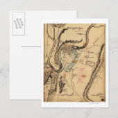 Bataille de Chickamauga - Guerre civile Carte pano (Devant / Derrière)