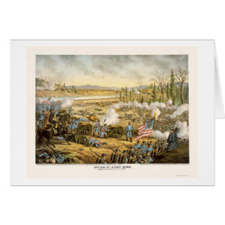 Bataille de la rivière en pierre par Kurz et