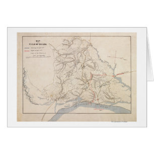 Bataille de Shiloh - carte panoramique 4 de guerre