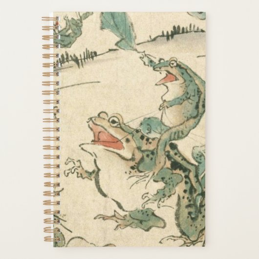 Bataille Des Grenouilles - Kawanabe Kyosai (Devant)