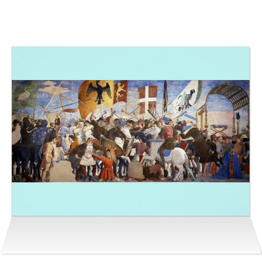 BATAILLE D'HÉRACLIE par Piero Della Francesca (Intérieur Horizontal (Haut))