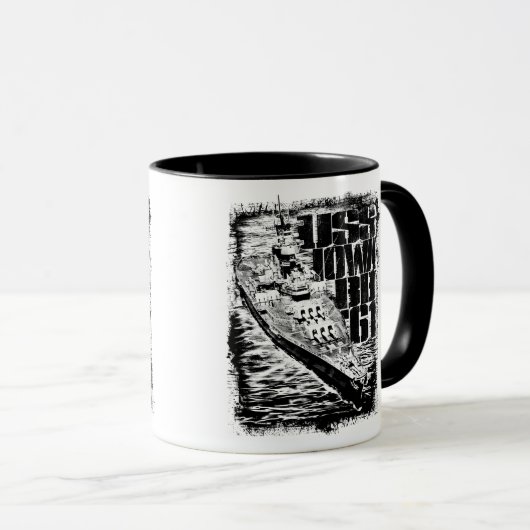 Bataillon Iowa Combo Mug (Devant droit)