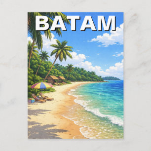 Batam Indonesië Reizen Briefkaart
