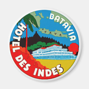 Batavia Hotel Des Indies Magneet