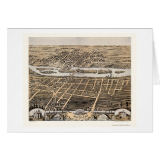 Batavia, IL Panorama Map - 1869