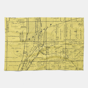 BATAVIA ILLINOIS 1871 MAP FOX RIVER VALLEY THEEDOEK