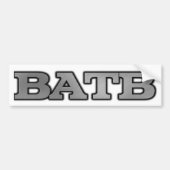 BATB-Bumpersticker Bumpersticker (Voorkant)