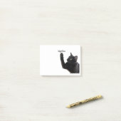 Batcat : 5 notes de post-it élevées (Sur un bureau)