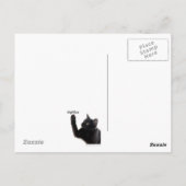 Batcat : Bow to me hooman Carte postale (Dos)