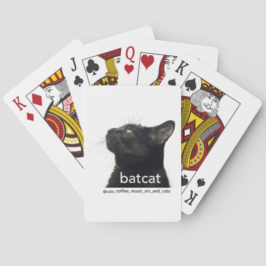 Batcat: Speelkaarten (Achterkant)