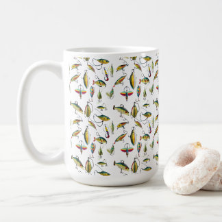 Batch van Gevist lokken patroon Koffiemok