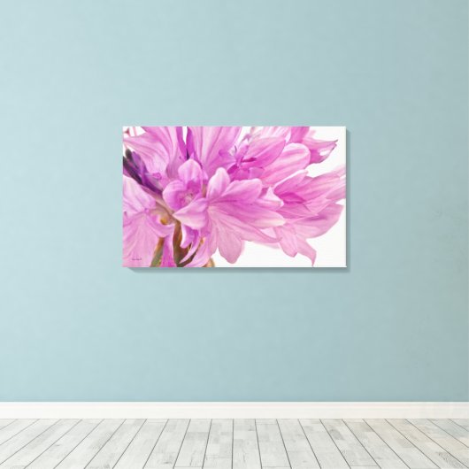 Batchelor-Button Canvas Afdruk (Insitu (Houten vloer))