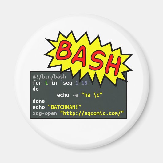 Batchman Magneet (Voorkant)