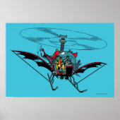 Batcopter Poster (Voorkant)