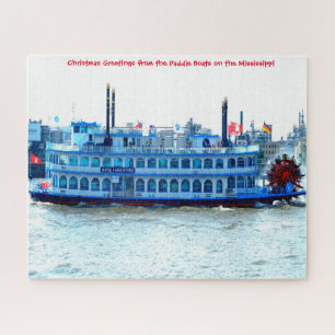 Bateau à aubes Mississippi. Puzzle